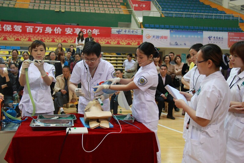 参与全区技能大赛